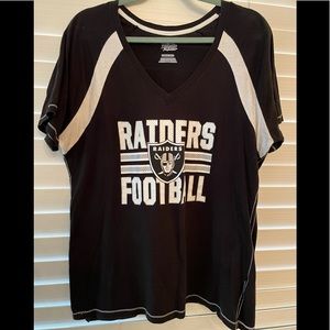 Women’s Majestic XXL Raiders tee